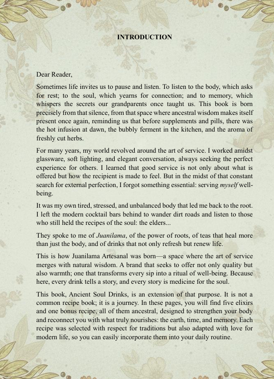 Ancient Soul Drinks 5  Ancestral Recipes to  Fortify Your Body